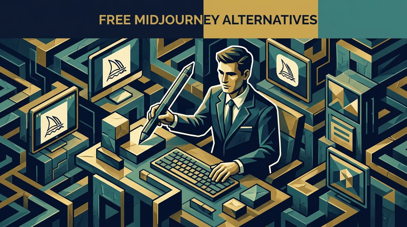 free Midjourney alternatives - pixel4it.com AI design tools