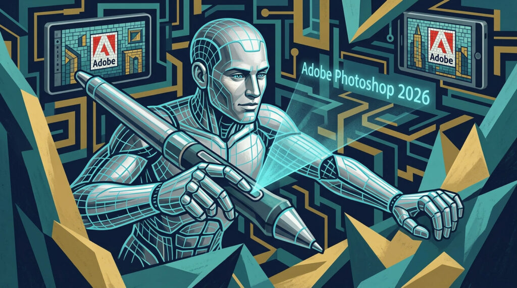 Adobe Photoshop 2026 - pixel4it.com AI design tools