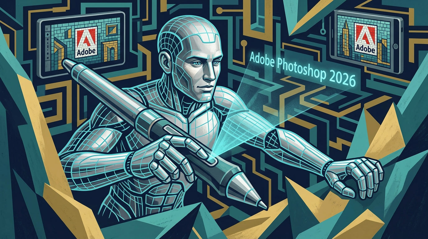 Adobe Photoshop 2026 - pixel4it.com AI design tools